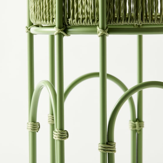 Fallon Green Plant Stand