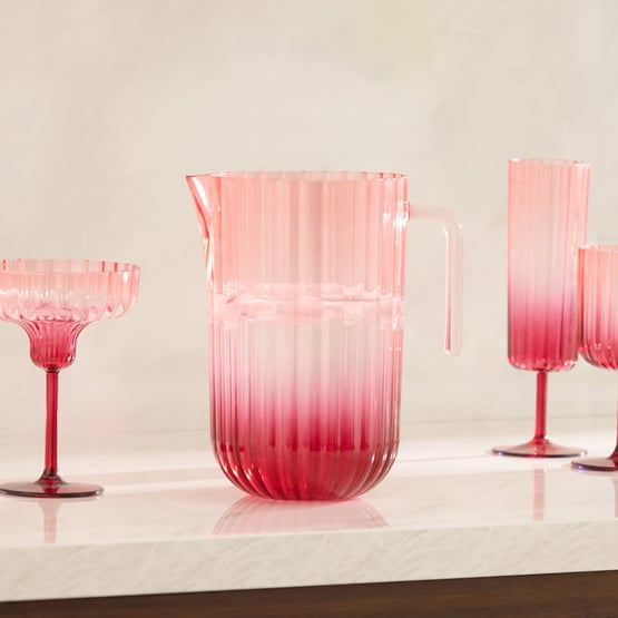 Positano Red & Pink Jug