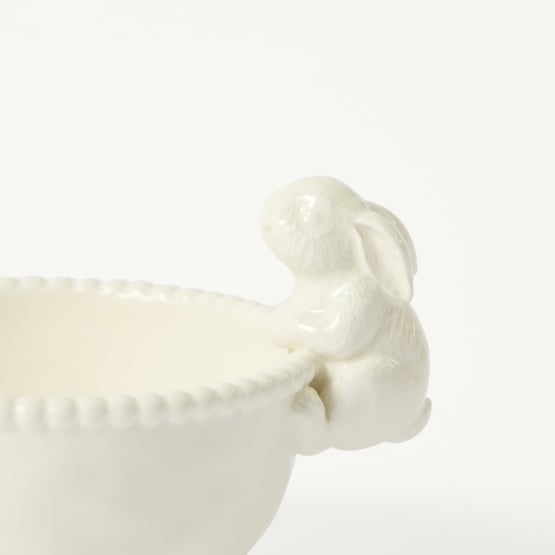 Bunny Hop White Bowl