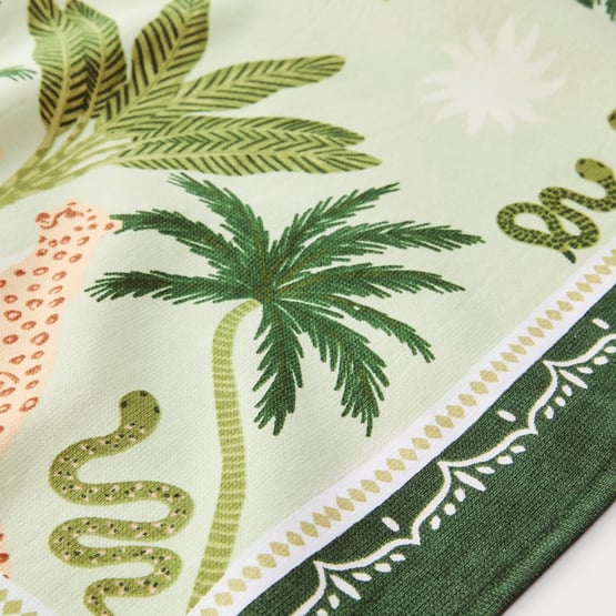 Natures Resort Leopard Tea Towel Pack of 2