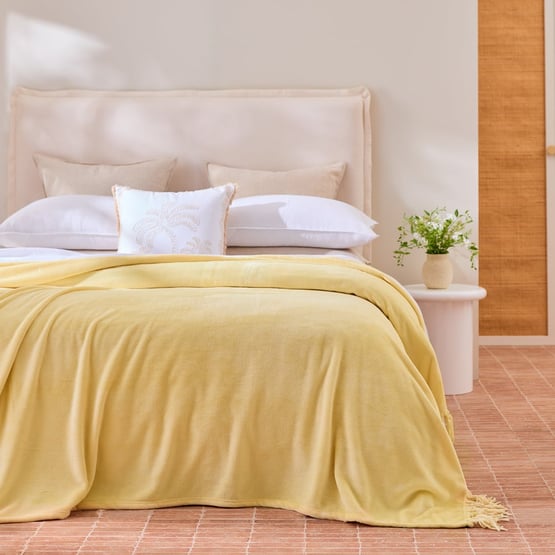 Supersoft Lemon Blanket