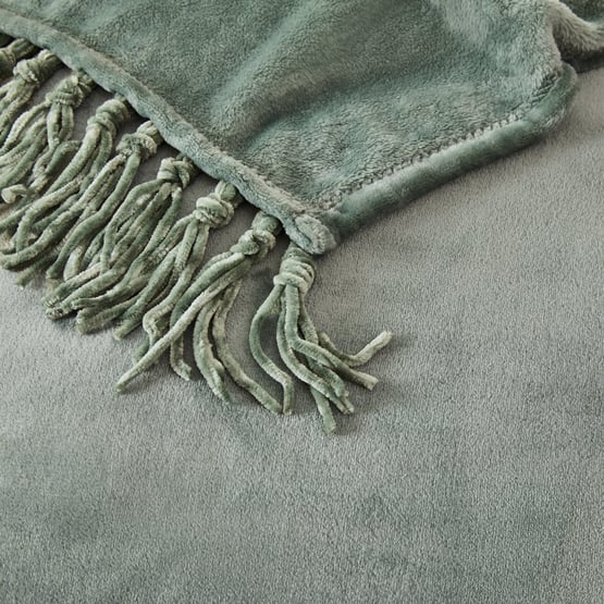 Supersoft Sage Blanket