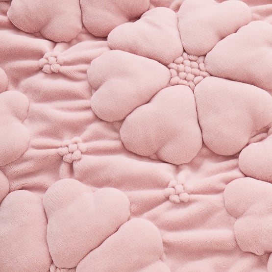 Moonflower Blush Throw