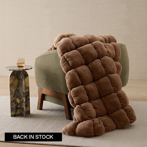 Marshmallow Mocha Throw