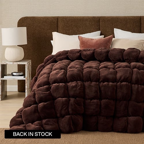 Marshmallow Chocolate Blanket