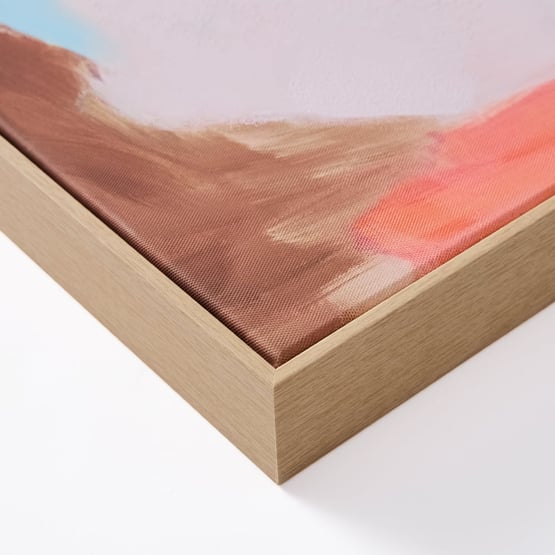 Oasis Papaya Canvas
