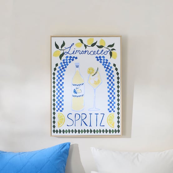 Cocktail Hour Limoncello Canvas