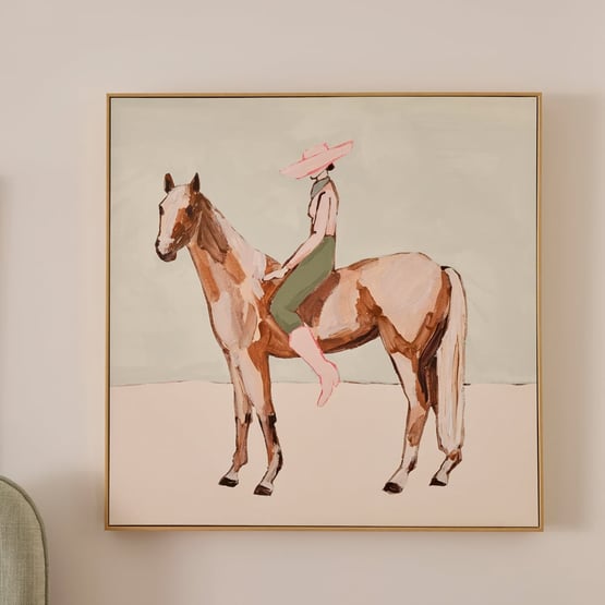 Estate Western Steed Canvas