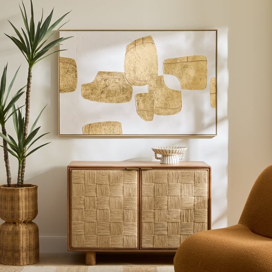 Orla Abstract Multi Direct Canvas