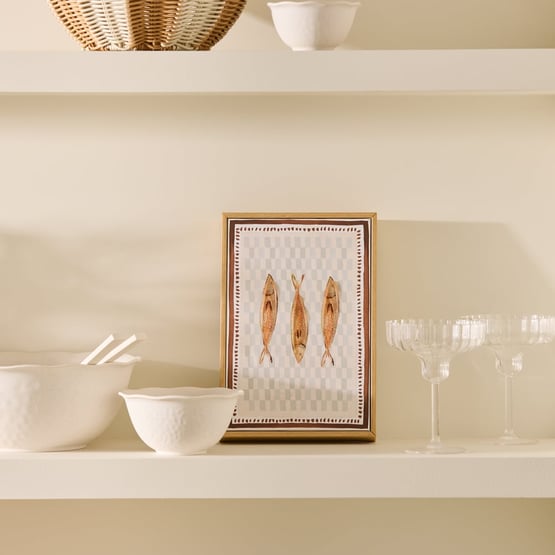 Summer Paradise Fish Canvas