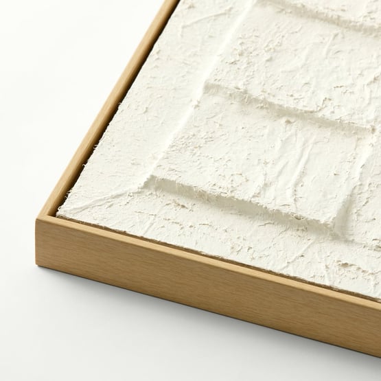 Checker Mache Square Wall Art