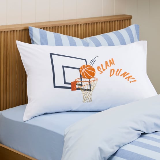 Slam Dunk Text Pillowcase