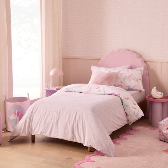 Rainbows and Unicorn Quilt Cover Set
