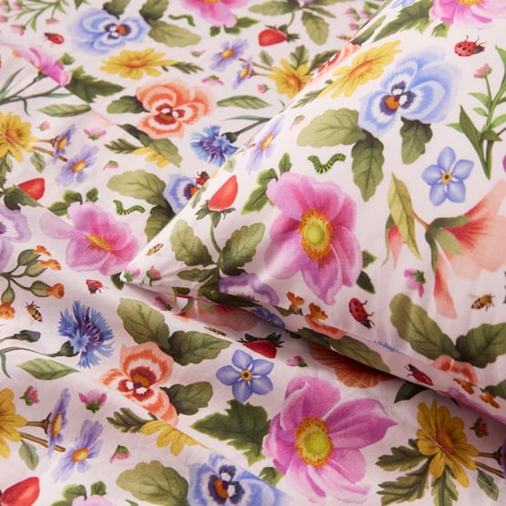 Fleur Harris Garden Of Dreams White Sheet Set