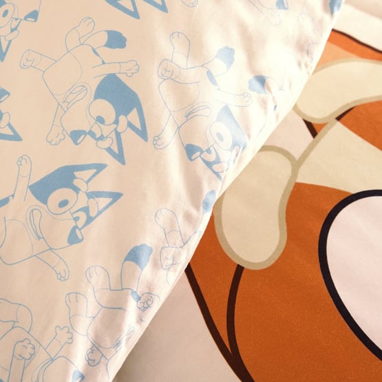 BBC Bluey Fruity Fun Quilted Quilt Cover Set