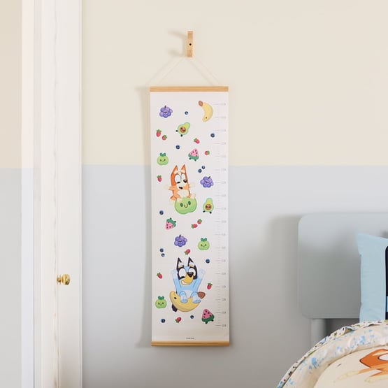 BBC Bluey Play Time Height Chart