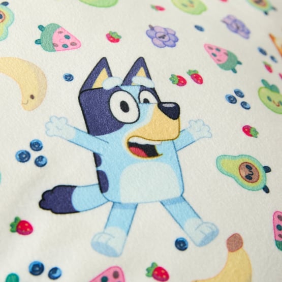 BBC Bluey Fruity Fun Bluey Cushion