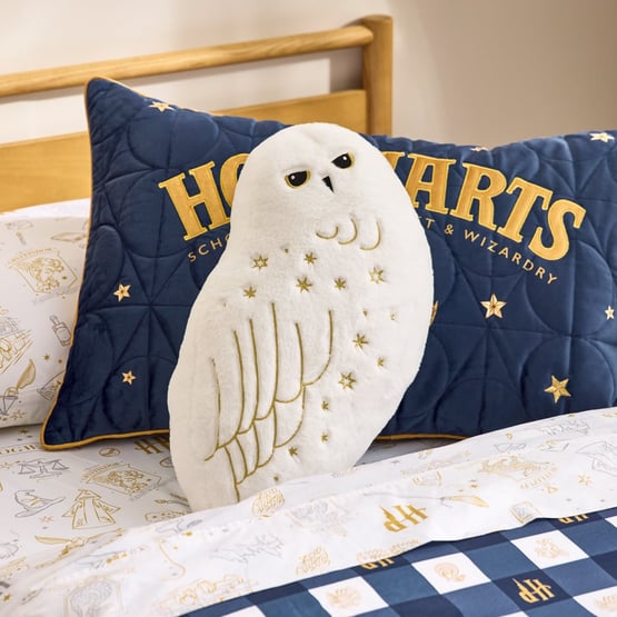 Harry Potter White Hedwig Cushion