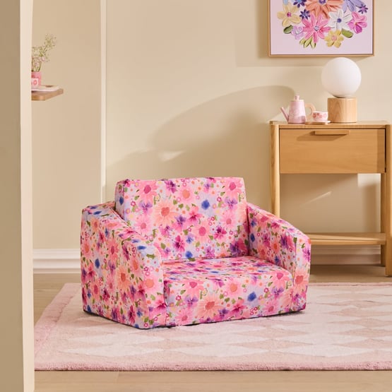 Pretty Floral Flip Out Sofa