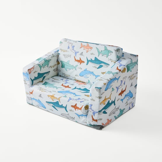 Shark Faces Flip Out Sofa