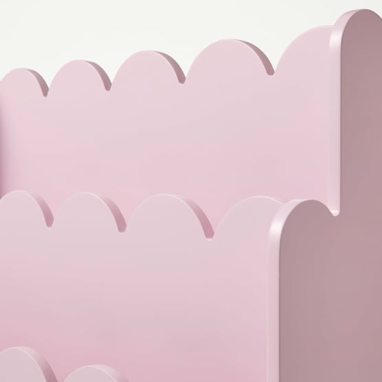 Sadie Lilac Scallop Book Tidy