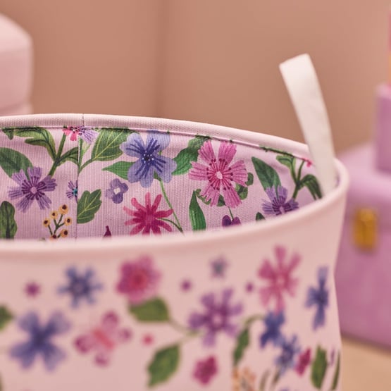 Unicorn Meadow Printed Basket