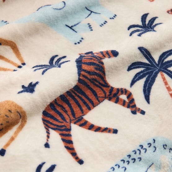 Novelty Safari Adventures Ultra Soft Blanket