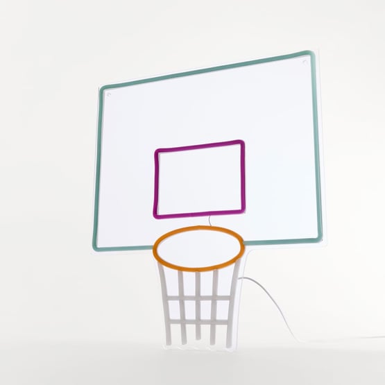 Basketball Hoop Neon Light