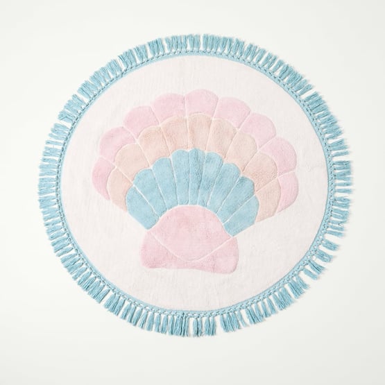 Scallop Shell Rug