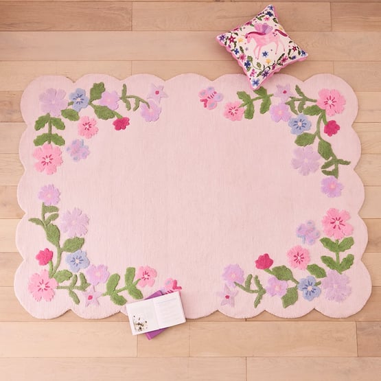 Floral Lilac Meadow Rug