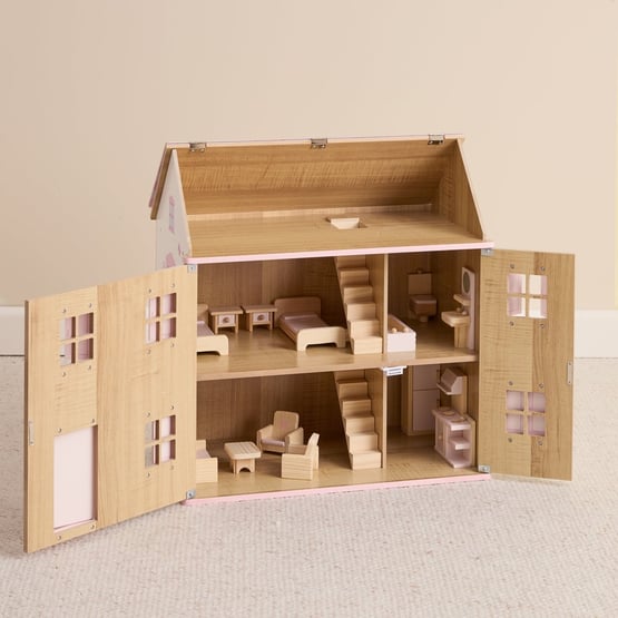 Islah's Pink Dollhouse Furniture Set