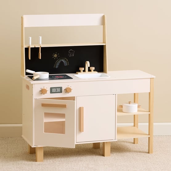 Natural Kitchen Play Set