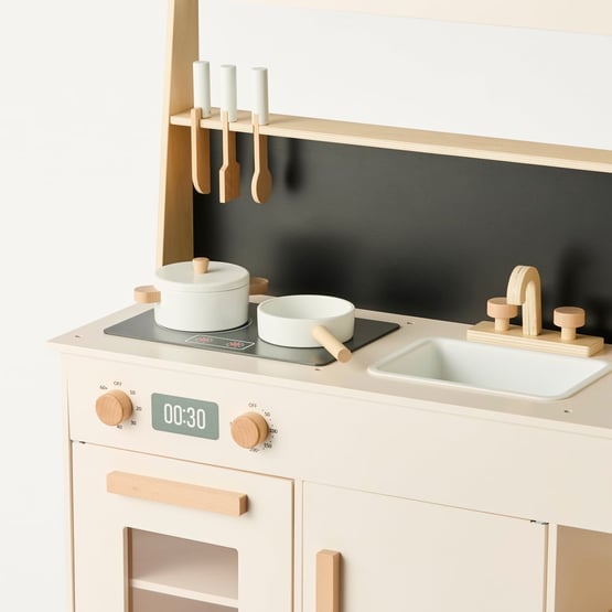 Natural Kitchen Play Set