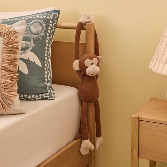Knitted Monkey Keepsake Toy