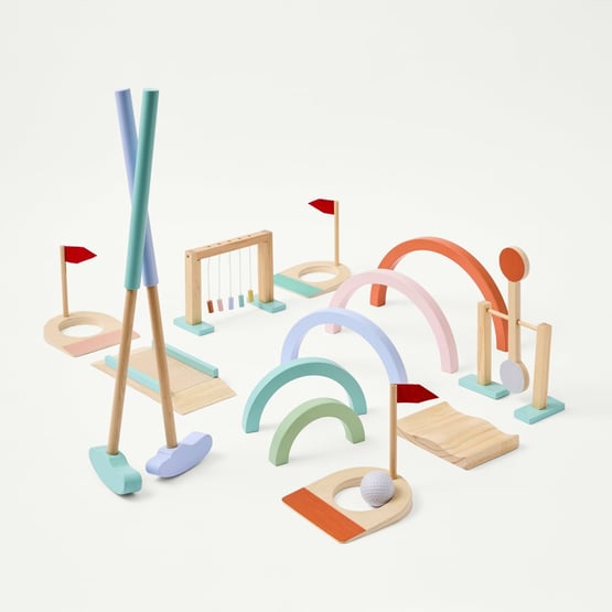 Timber Mini Golf Play Set