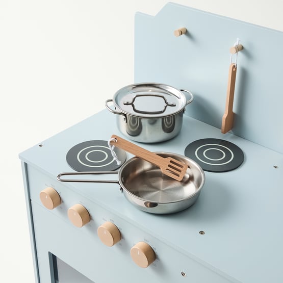 Timber Blue Kitchen Play Set
