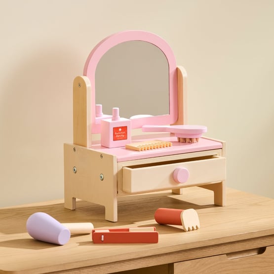 Timber Vanity Set