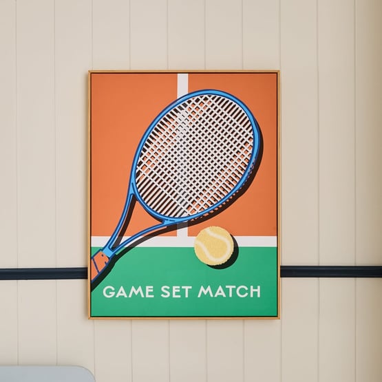 Tennis Court Wall Art