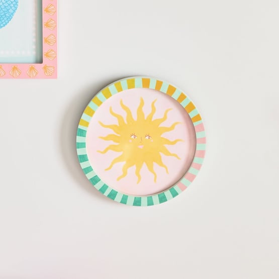 Sun Round Wall Tile