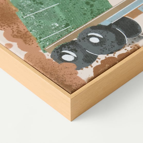 Dump Truck Landscape Wall Art