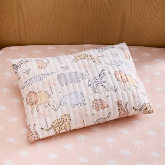 Safari Sun Jersey Cot Quilt Cover Set