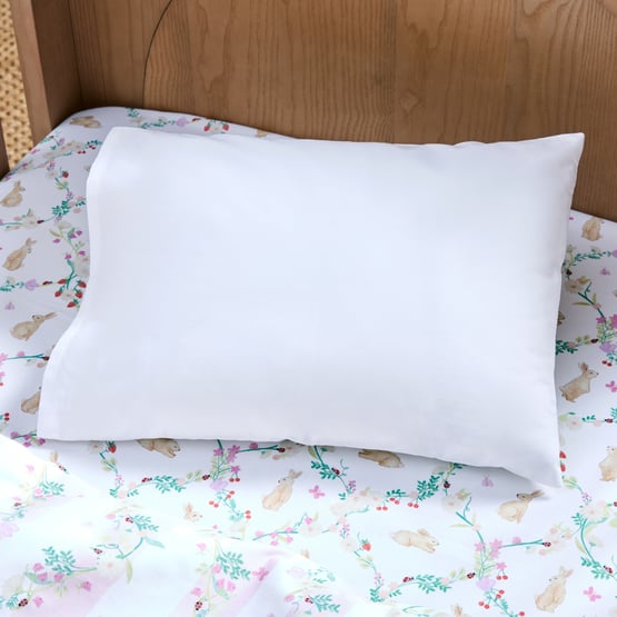 Floral Bunny Cot Pillowcase