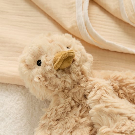 Duck Lemon Baby Comforter & Swaddle Bundle