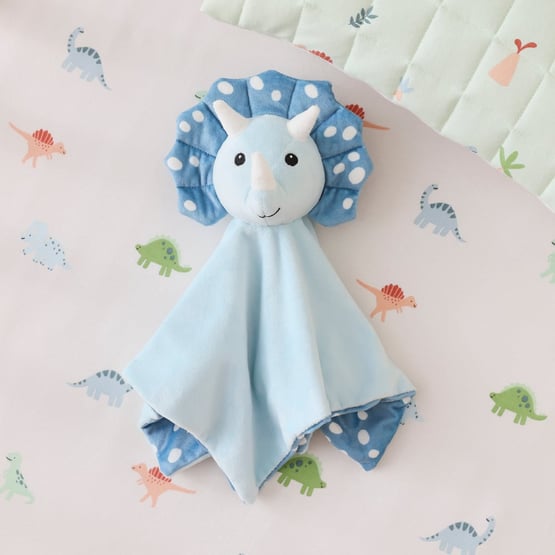 Little Dinosaur Soft Blue Comforter
