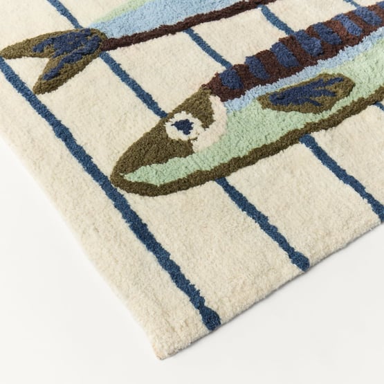 Aquatic Blue Multi Bath Mat