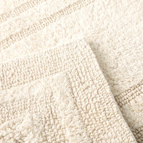Regent Stone Reversible Cotton Apartment Bath Mat 