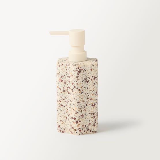 Enzo White & Chocolate Bathroom Accessories