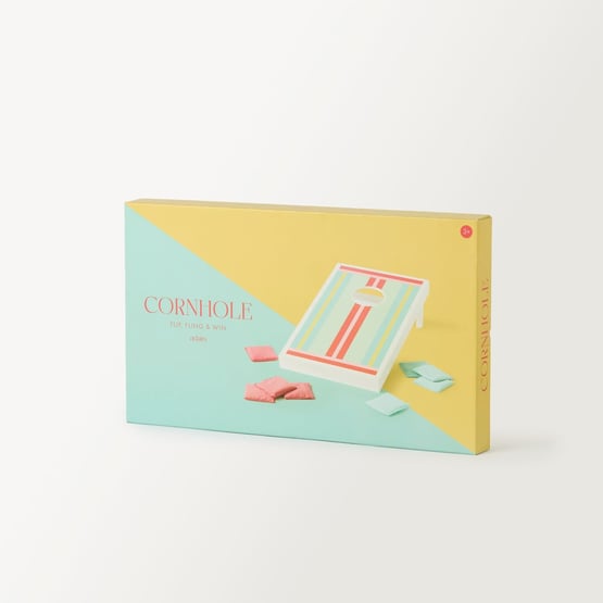Summer Games Aqua & Pink Cornhole