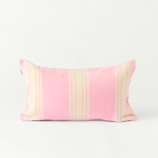 Inflatable Pink Jervis Stripe Beach Pillow