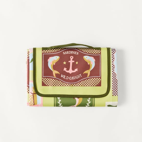 Flynns Celery Multi Regular Picnic Rug